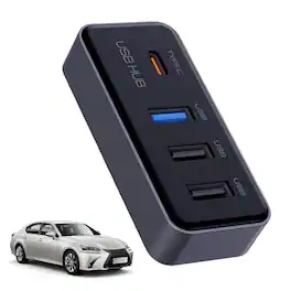 Cluzine - Glove Box USB Hub Expansion Dock Adapter for Tesla Model 3/Y Accessories