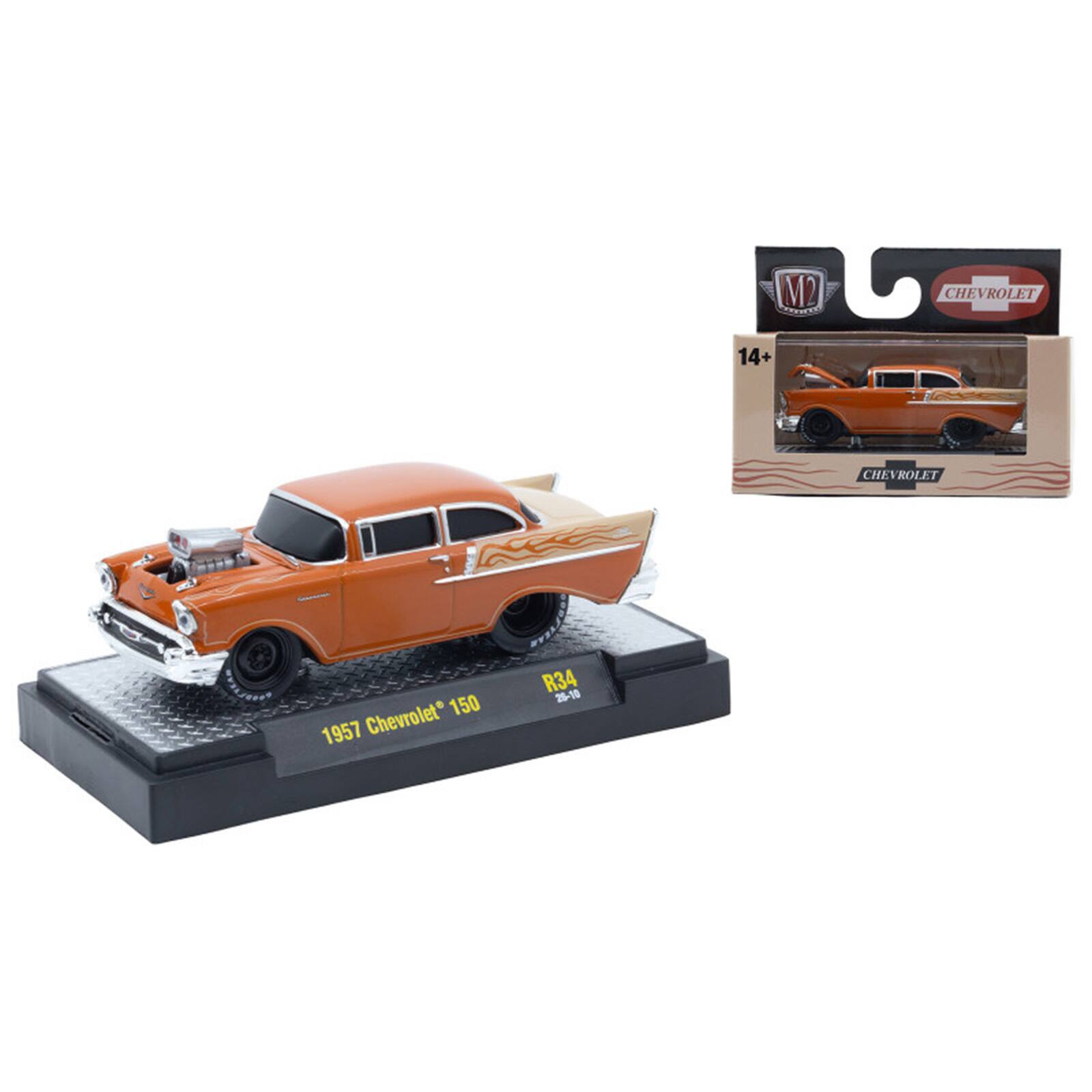 M2 BTADBALL  
CHEVROLET  
14+  
CHEVROLET  
Chevrolet 150 1957  
R34 26-10