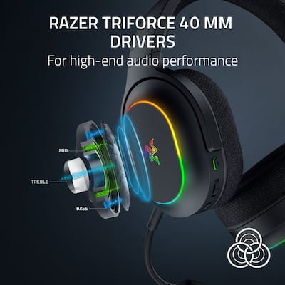 Razer Barracuda X Chroma Bluetooth Wireless Over the Ear Gaming Razer Barracuda X Chroma Bluetooth Wireless Over the Ear Gaming