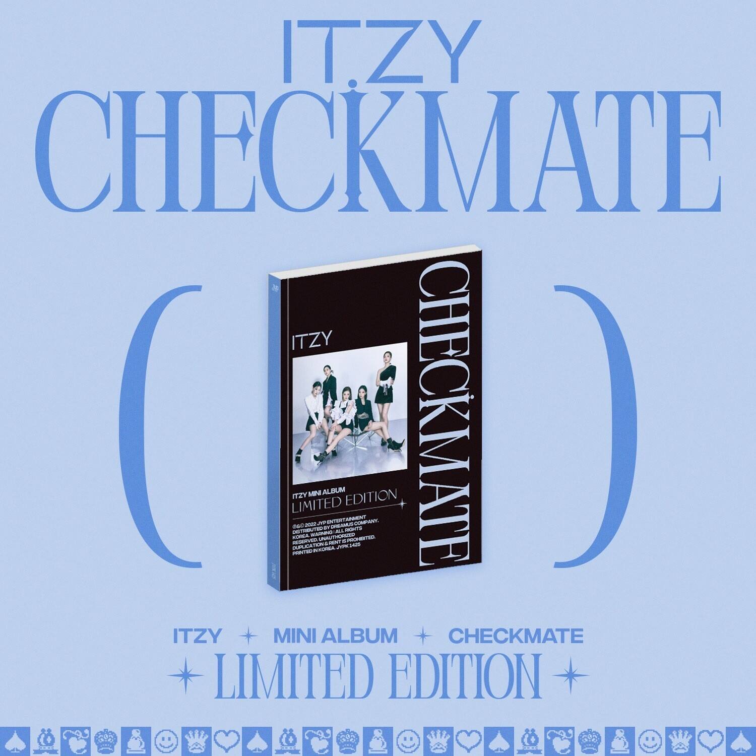 ITZY CHECKMATE

ITZY MINI ALBUM + CHECKMATE LIMITED EDITION