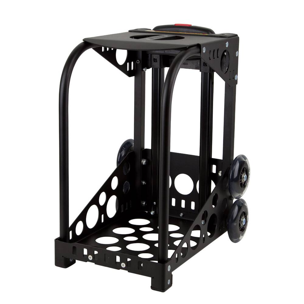 Back. Zuca - Zuca Sport Frame for Sport Insert Bags (Black with Plain Wheels) - Black.