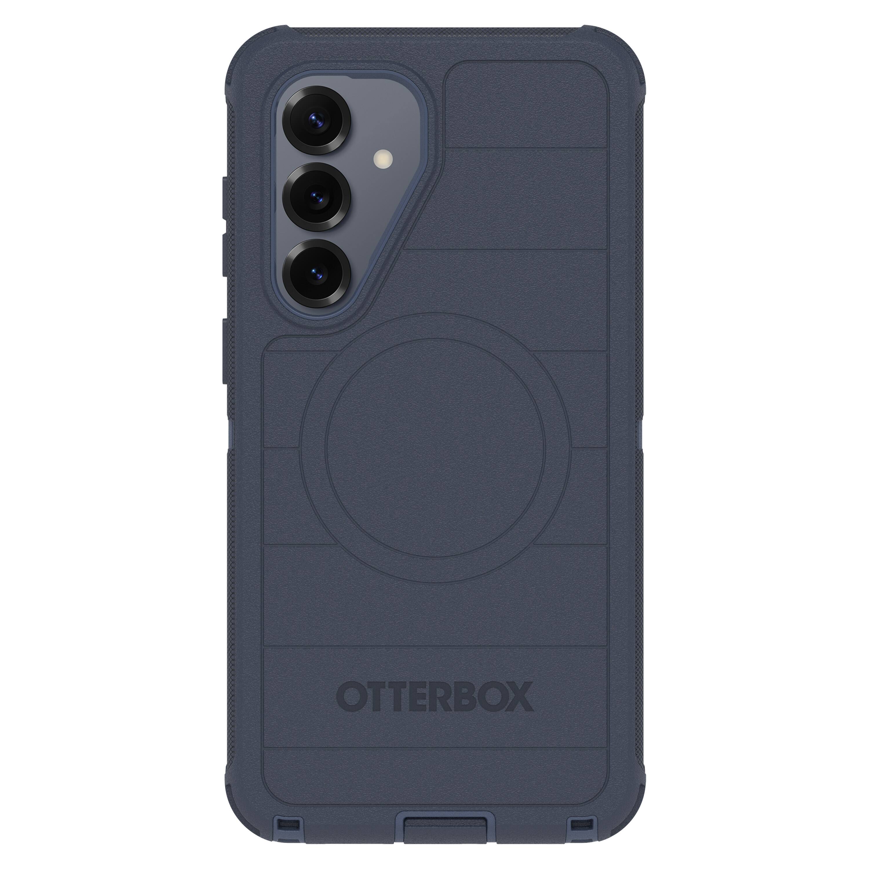 Angle. OtterBox - Defender Series Pro Hard Shell for Samsung Galaxy S26+ - Blue.