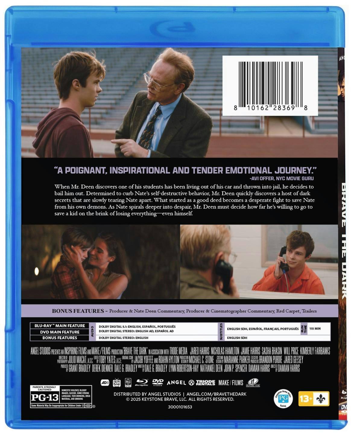 Back. Brave the Dark (Bonus Edition) (Blu-ray + DVD Combo) [Blu-ray].