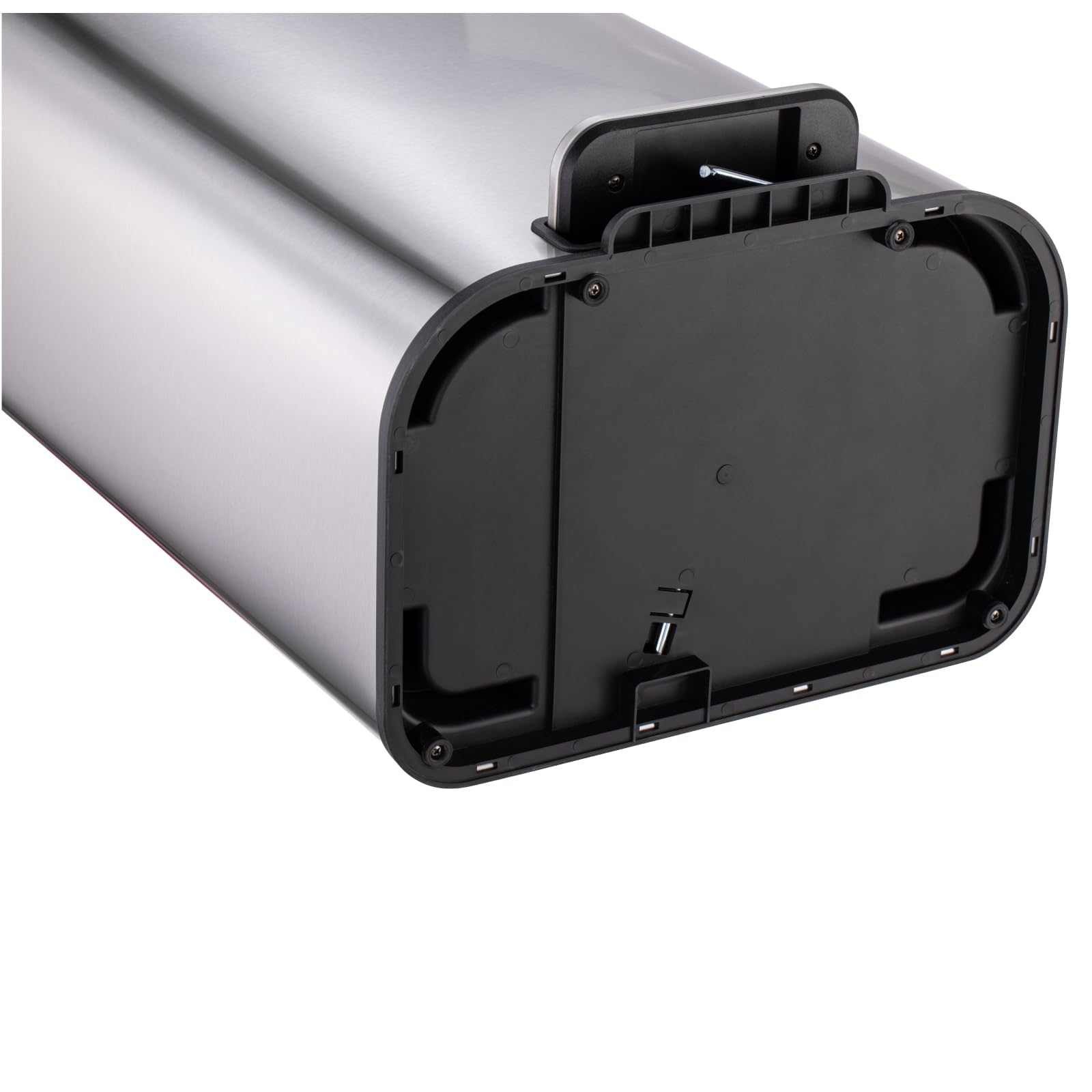 Alt View 2. Acekool - Stainless Steel Garbage Can with Lid, Step-On Pedal and Inner Bucket.