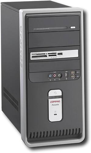 Angle Standard. Compaq - Presario 3400+ Desktop.
