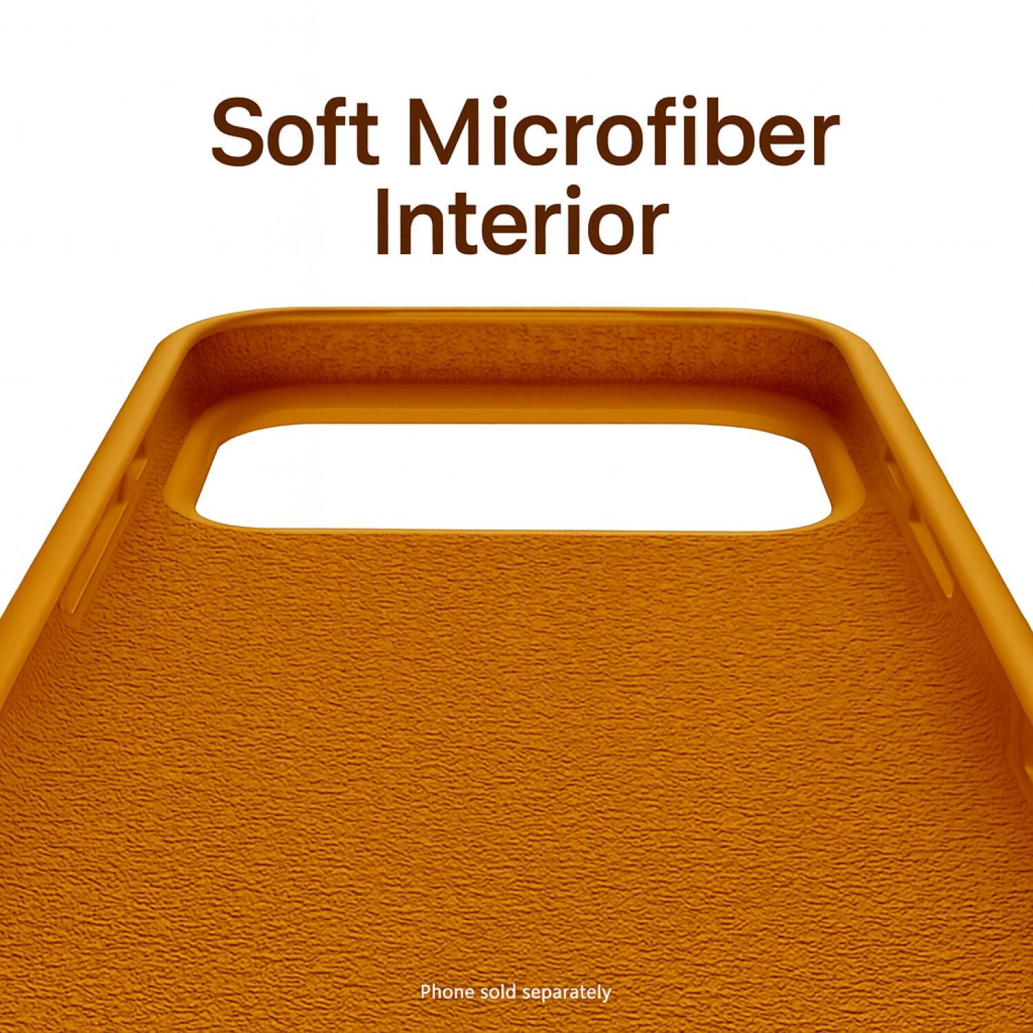 Soft Microfiber Interior

Phone sold separately