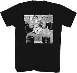 PopMarket - The Beatles - Beatles - Revolver T-Shirt - Medium Black 2061103804 - APPAREL - Multicolor