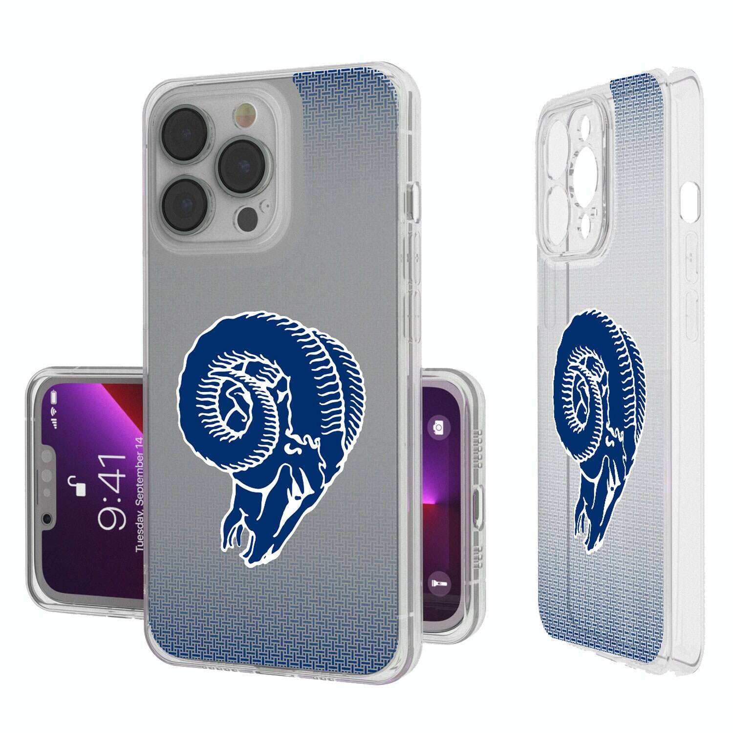 Keyscaper - NFL - Los Angeles Rams Linen Logo iPhone Clear Case - 15 Pro - Multicolor price history on PriceWatchPro
