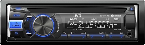  JVC - CD - Built-In Bluetooth - Car Stereo Receiver