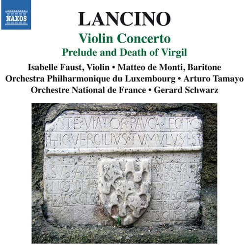 Lancino / De Monti / Orchestre National De France - Prelude & Death of Virgil & VLN Con   - COMPACT DISCS [CD] price history on PriceWatchPro
