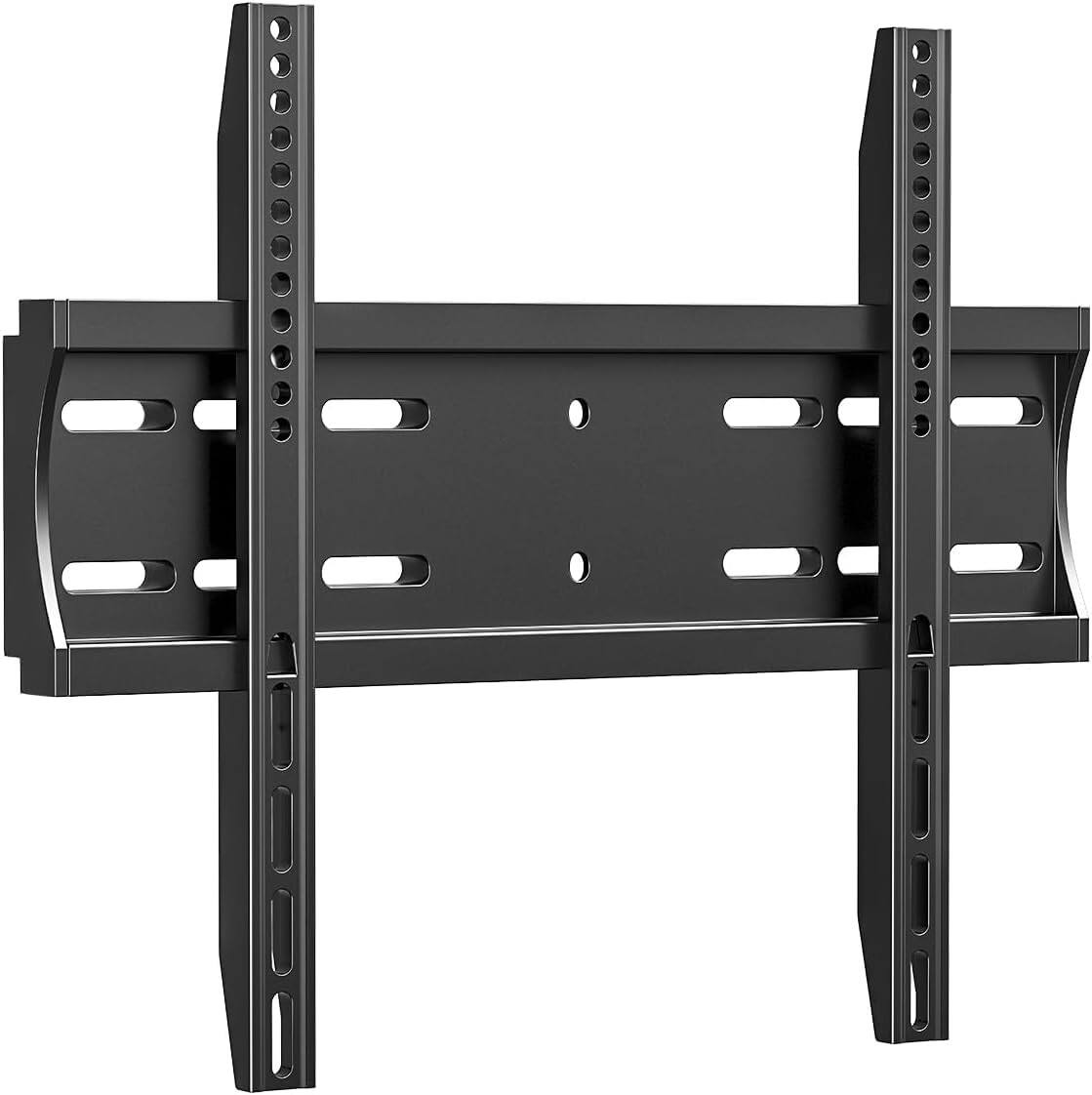 Front. Dazzed Corner - Low Profile TV Mount Bracket with Safe Lock, for 24-65" Flat/Curved TVs - Black.