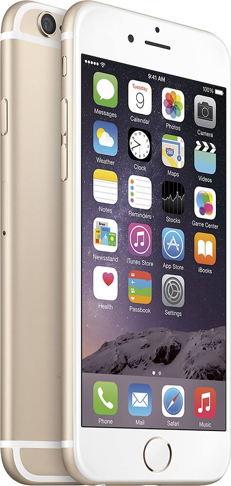 Best Buy: Apple iPhone 6 64GB Gold MG6J2LL/A