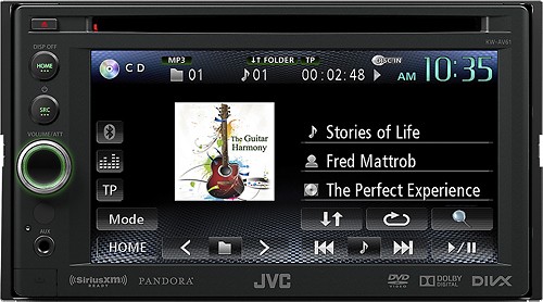  JVC - 6.1&quot; - CD/DVD - Apple® iPod®-Ready - In-Dash Receiver