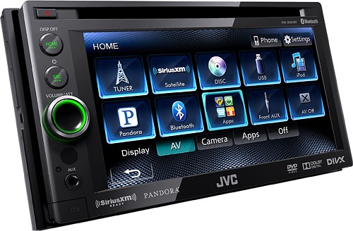  JVC - 6.1&quot; - CD/DVD - Built-In Bluetooth - In-Dash Receiver