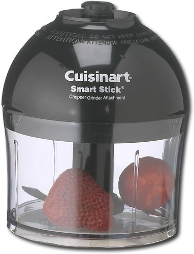 Best Buy: Cuisinart Smart Stick Hand Blender with Whisk and Chopper  Attachments Stainless-Steel CSB77FR
