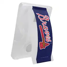 Screen Skinz - Atlanta Braves MagSafe Wallet Phone Grip - Multicolor