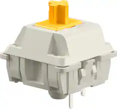 Front. Glorious - Lubed Mechanical Keyboard 3-pin Hot Swappable Switches (36x) - Panda.