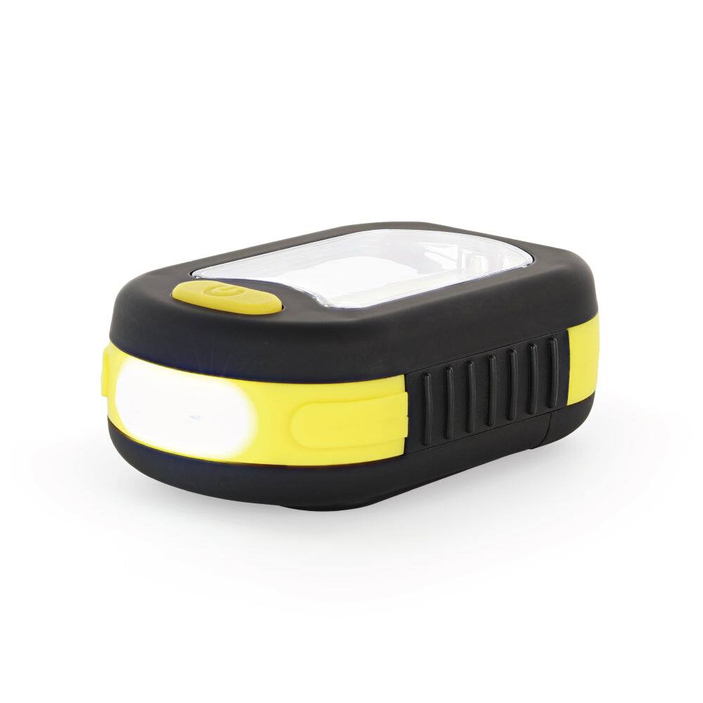 Alt View 1. LUXPRO - Magnetic Hanging Work Lights, 210 Lumens - Black, Yellow.