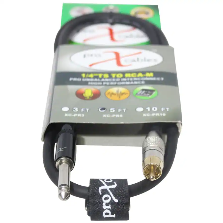 Rca Monitor ProX XC PR05 5' RCA Male to 1/4