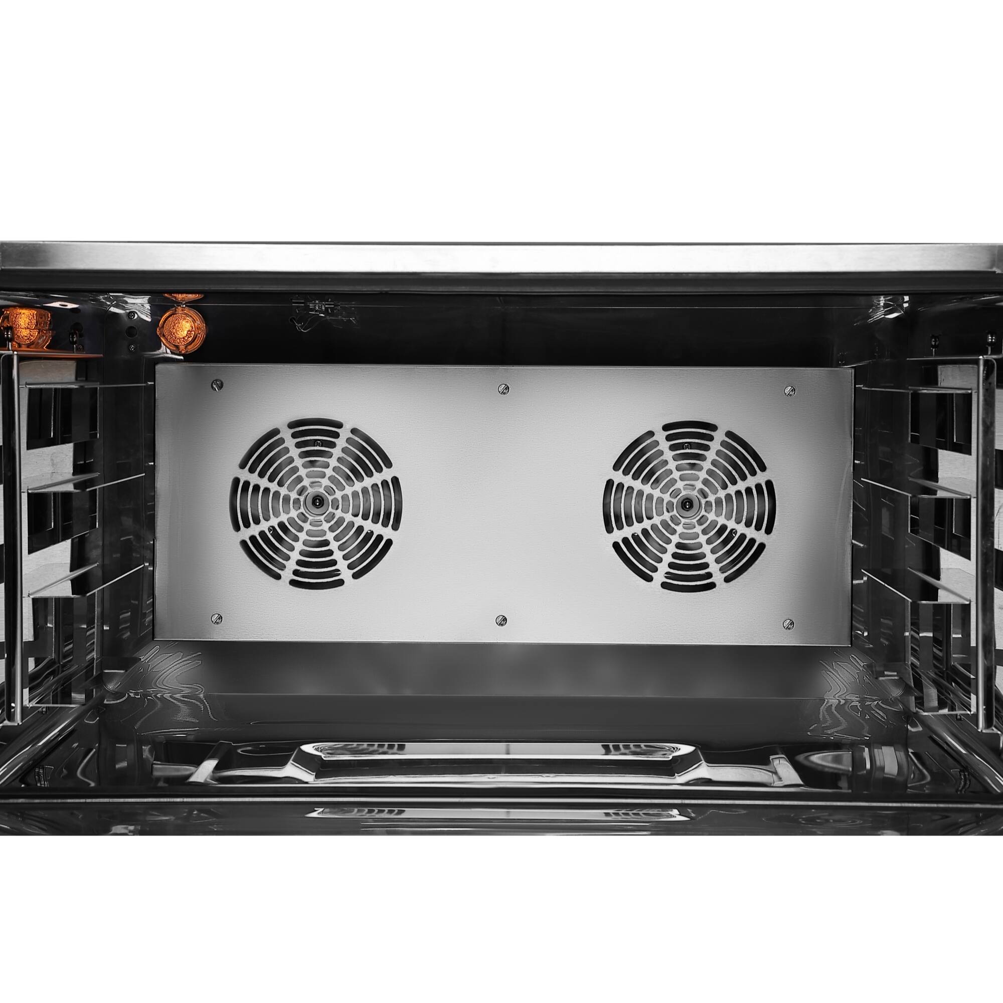 Alt View 4. Koolmore - Countertop Convection Oven, Holds Full Size Pans, 4 Racks and 3500W of Power, 240V in Stainless-Steel (KM-CTCO-44) - Stainless Steel.