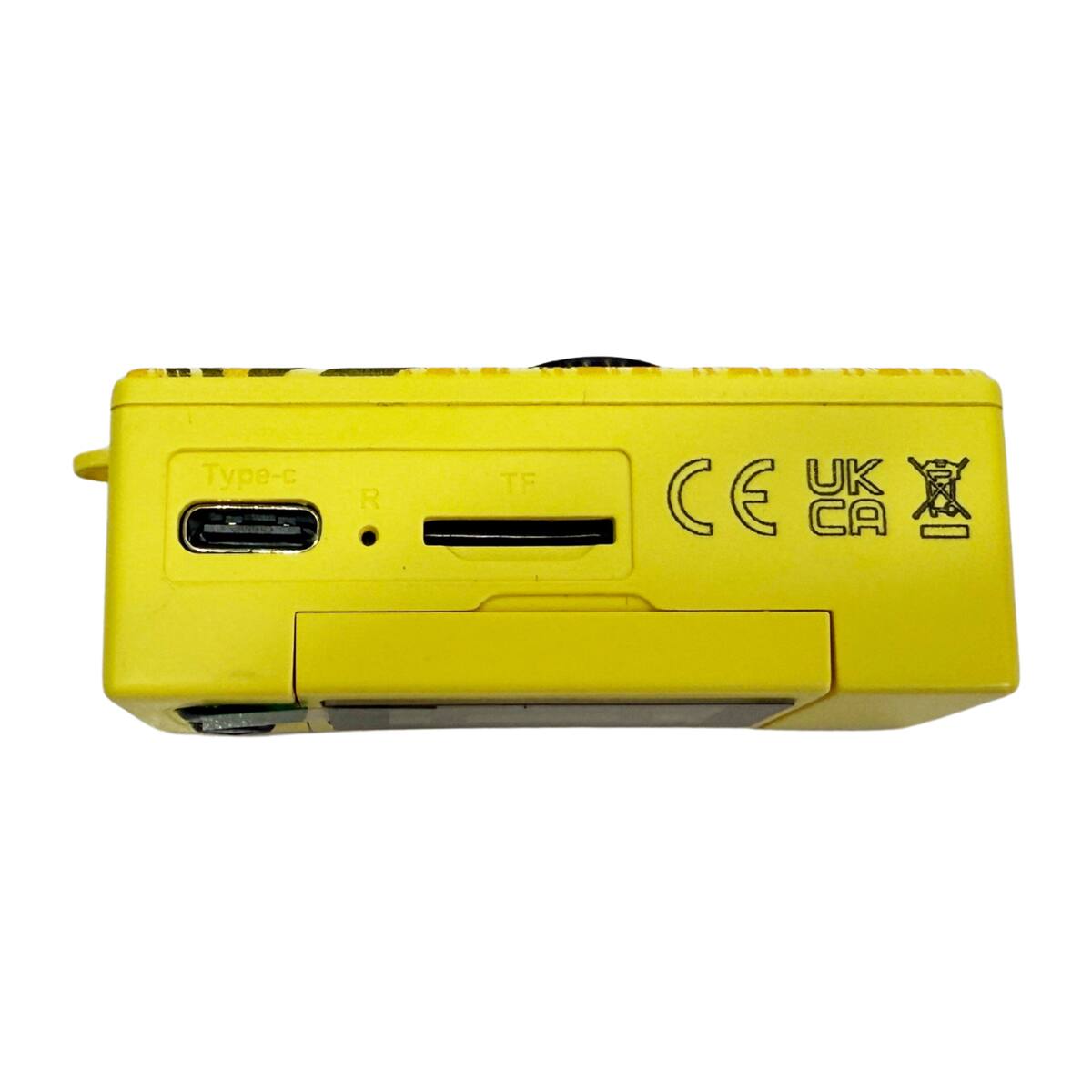Alt View 4. Yashica - Yashica Funtastic KeyChain Digital Camera with Flip Display - White.