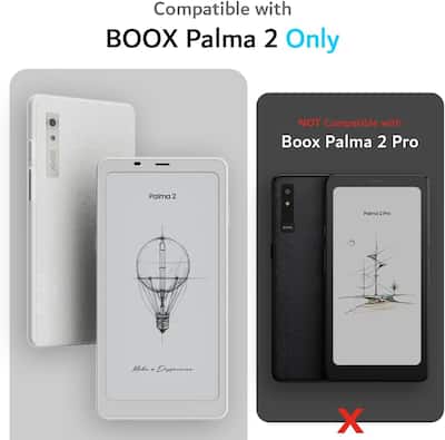 TUDIA SKN Clear Designed for Onyx Boox Palma 2 Case Back Cover DO TUDIA SKN Clear Designed for Onyx Boox Palma 2 Case Back Cover DO
