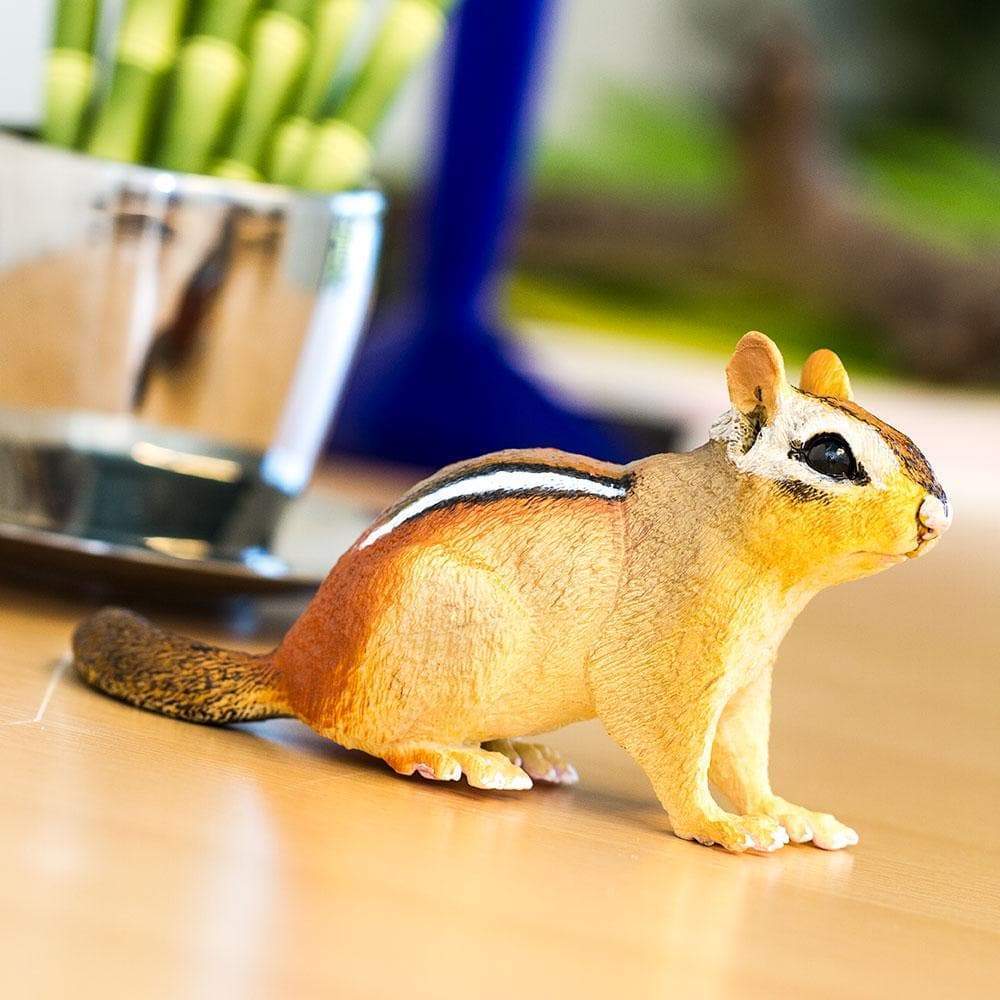 Alt View 2. Safari Ltd. - Eastern Chipmunk Toy Figurine.