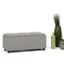 Alt View 11. Simpli Home - Avalon 42 inch Wide Contemporary Rectangle Storage Ottoman - Gray Cloud.