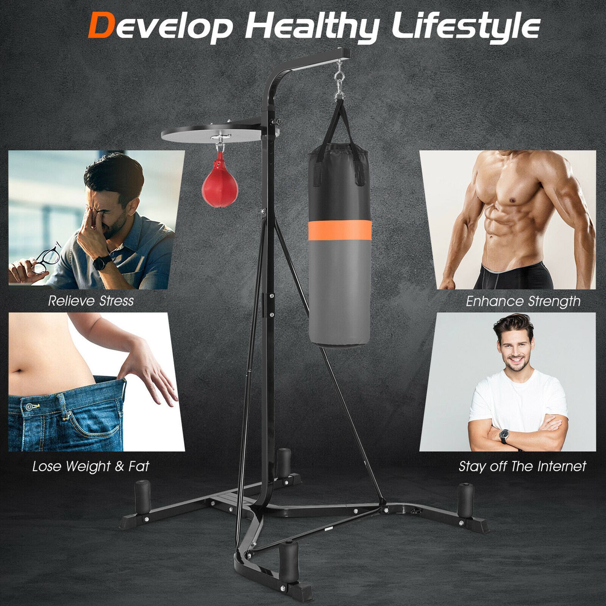 Develop Healthy Lifestyle

- Relieve Stress
- Enhance Strength
- Lose Weight & Fat
- Stay off The Internet