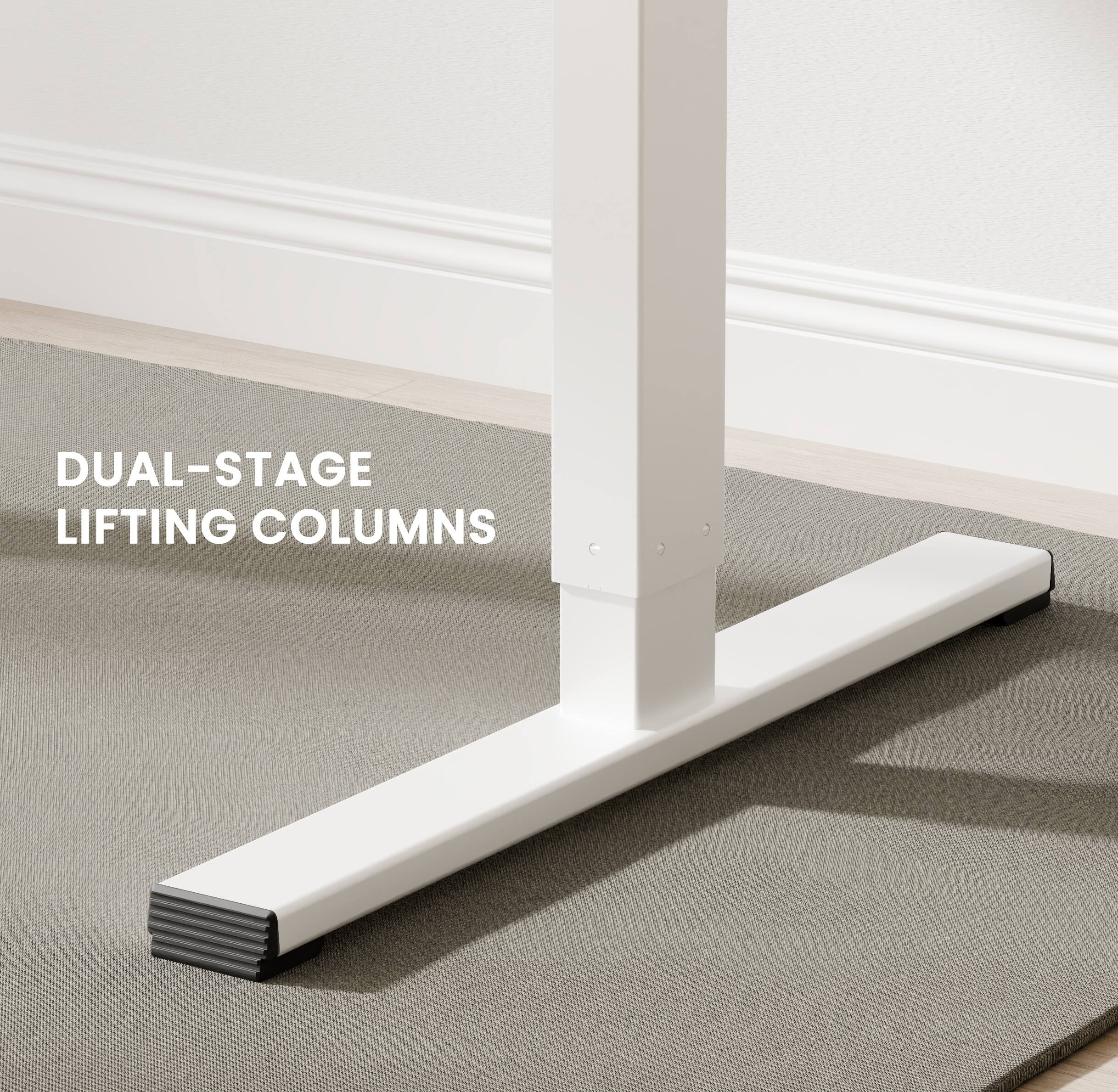 DUAL-STAGE LIFTING COLUMNS