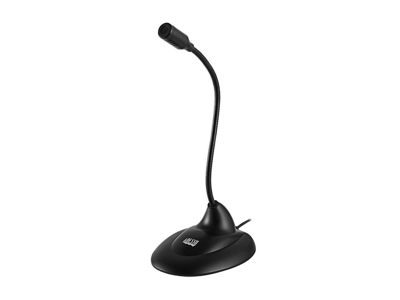 Alt View 8. Adesso - Adesso Xtream M1 Omni-directional USB Table Top Microphone for Meetings and Conferences.