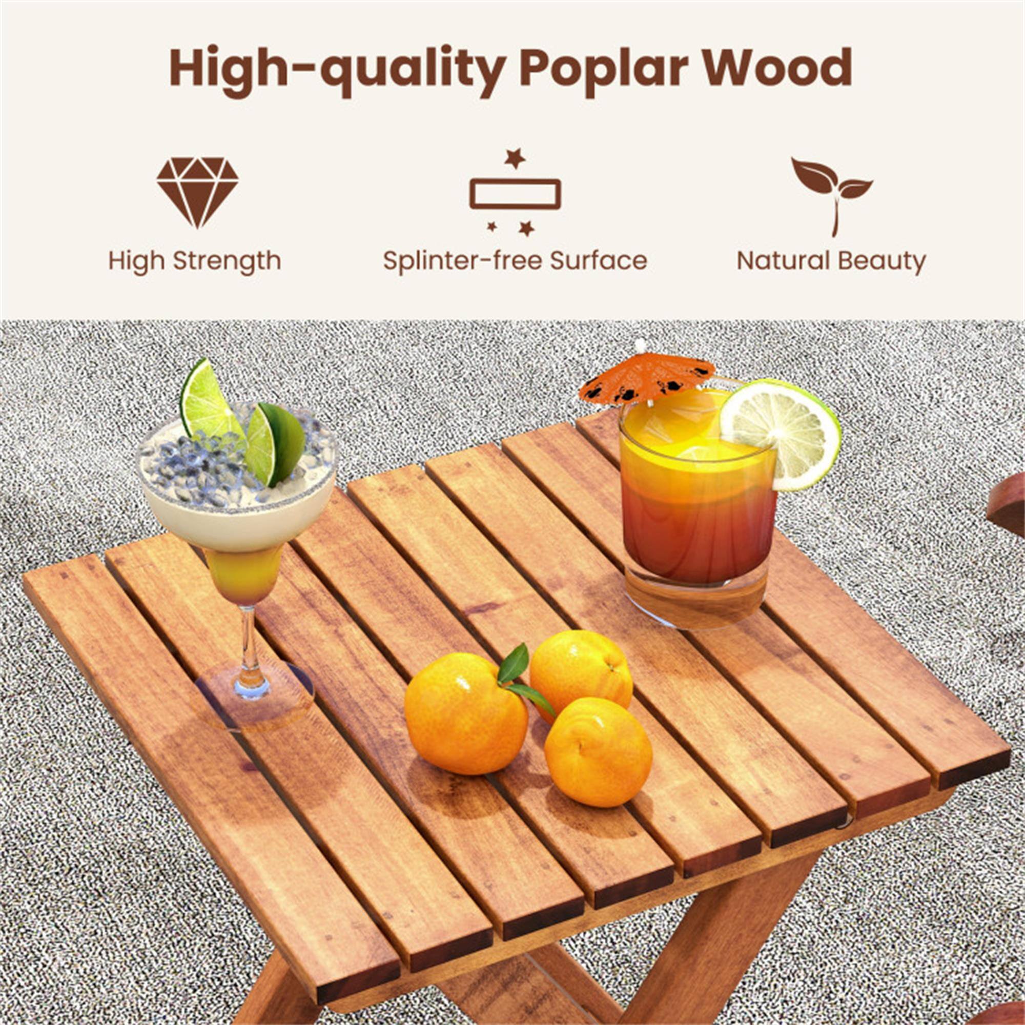 High-quality Poplar Wood

- High Strength
- Splinter-free Surface
- Natural Beauty