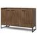 Angle. Simpli Home - Milverton Sideboard Buffet - Rustic Natural Aged Brown.