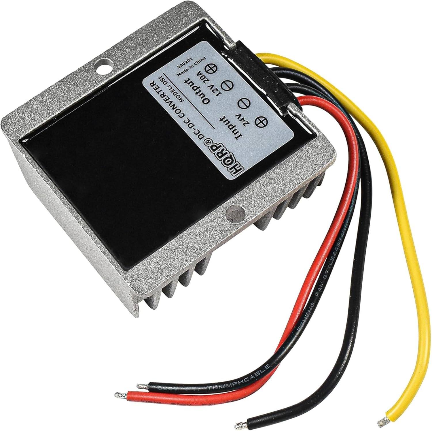 230201 China in Made 20A DSI MODEL: Output 12V CONVERTER Input 24V D DC-DC HQRP PAI WUMPHCABLE