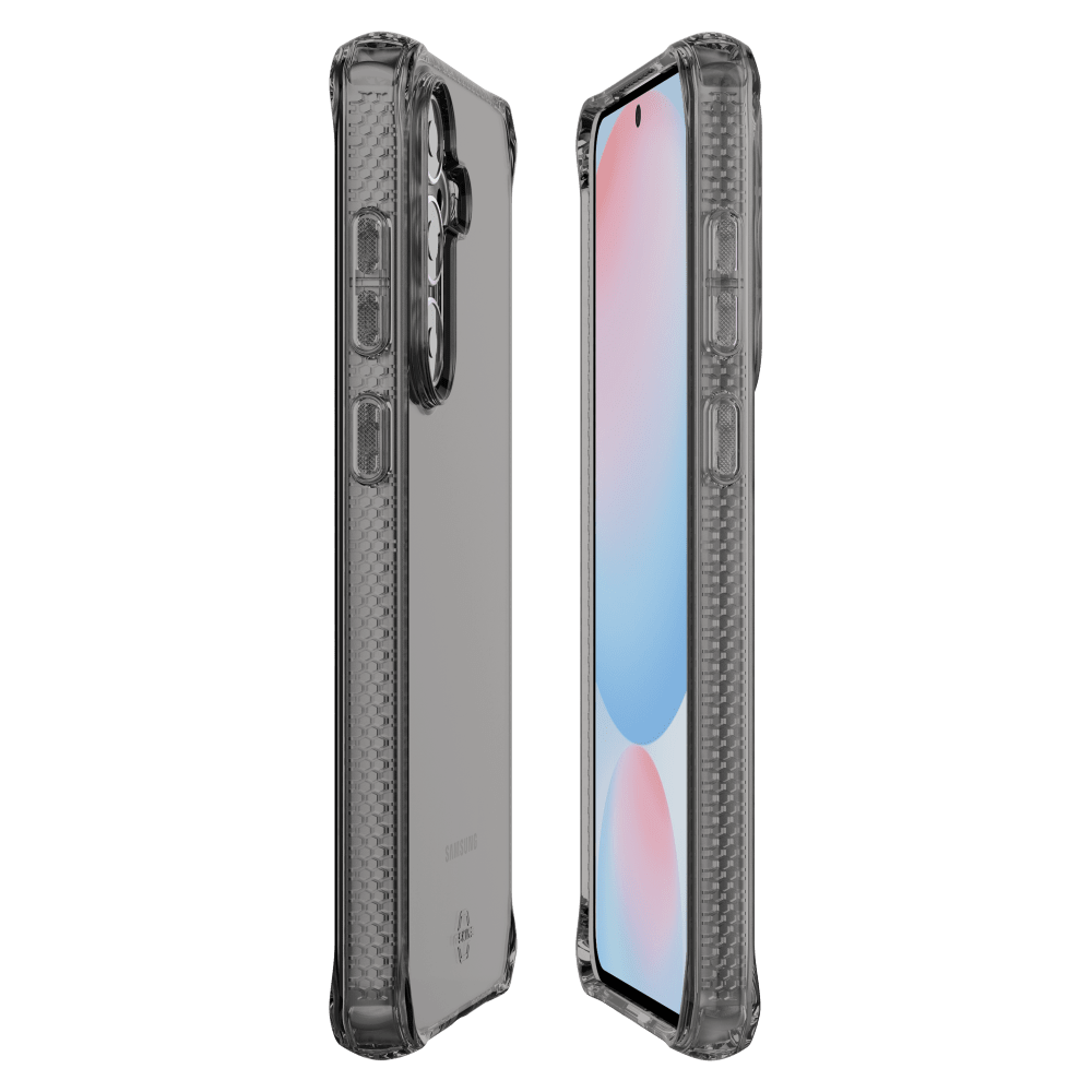 Alt View 2. Itskins - SPECTRUM R // CLEAR Case for Samsung Galaxy S25 FE - Black.