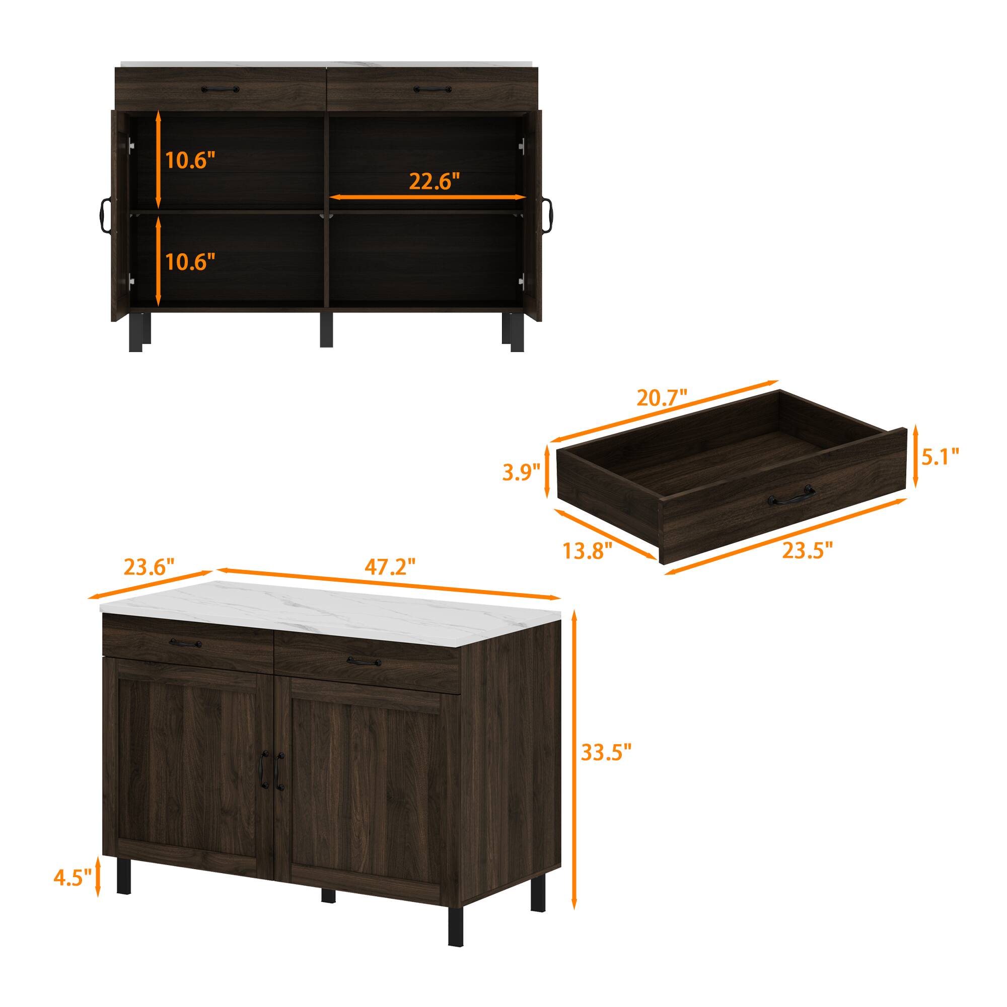 10.6" 10.6" 22.6" 20.7" 3.9" 5.1" 23.6" 47.2" 13.8" 23.5" 33.5" 4.5"