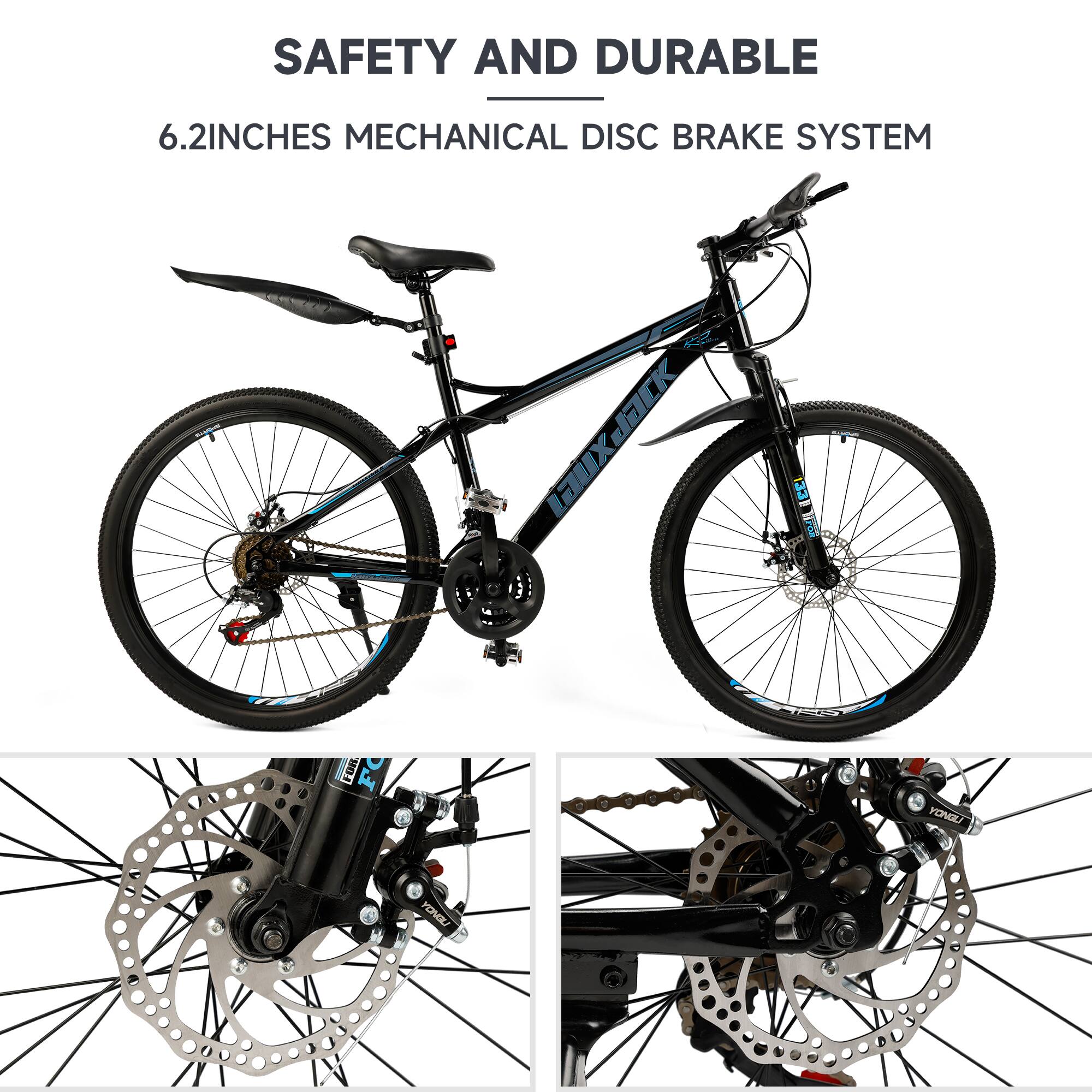 SAFETY AND DURABLE  
6.2 INCHES MECHANICAL DISC BRAKE SYSTEM