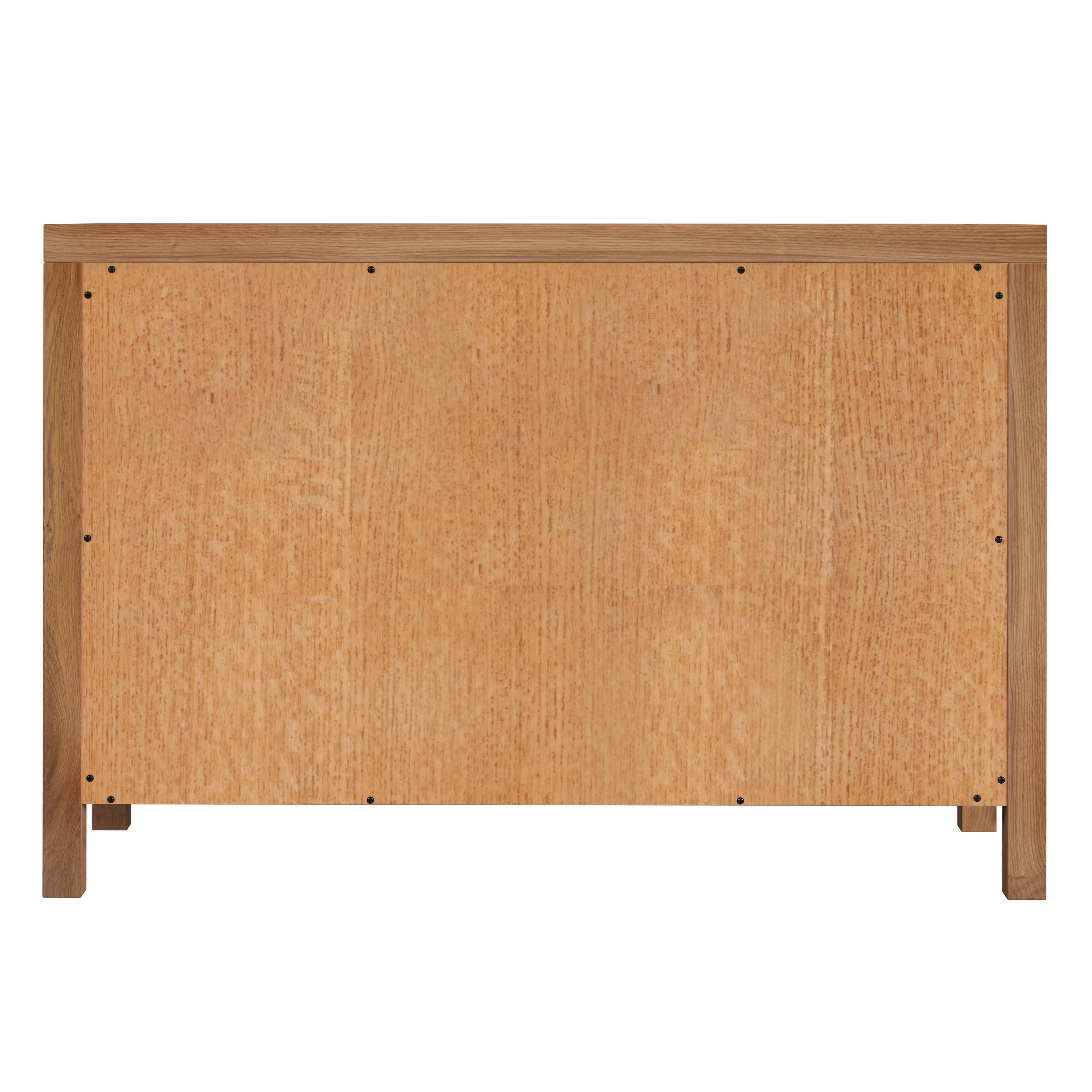 Alt View 5. Butler Specialty - Mesa 44 in. W Cane and Wood 6 Drawer Dresser - Natural.