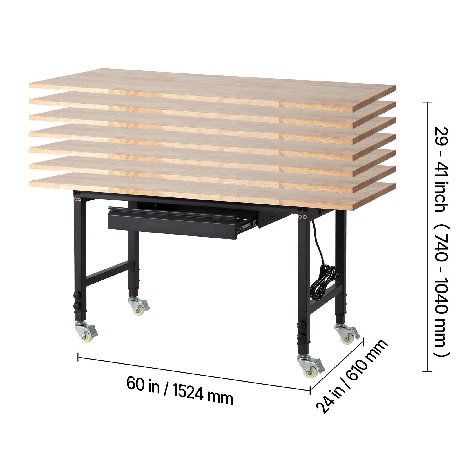 DO 60 in / 1524 mm  
24 in / 610 mm  
29 - 41 inch (740 - 1040 mm)
