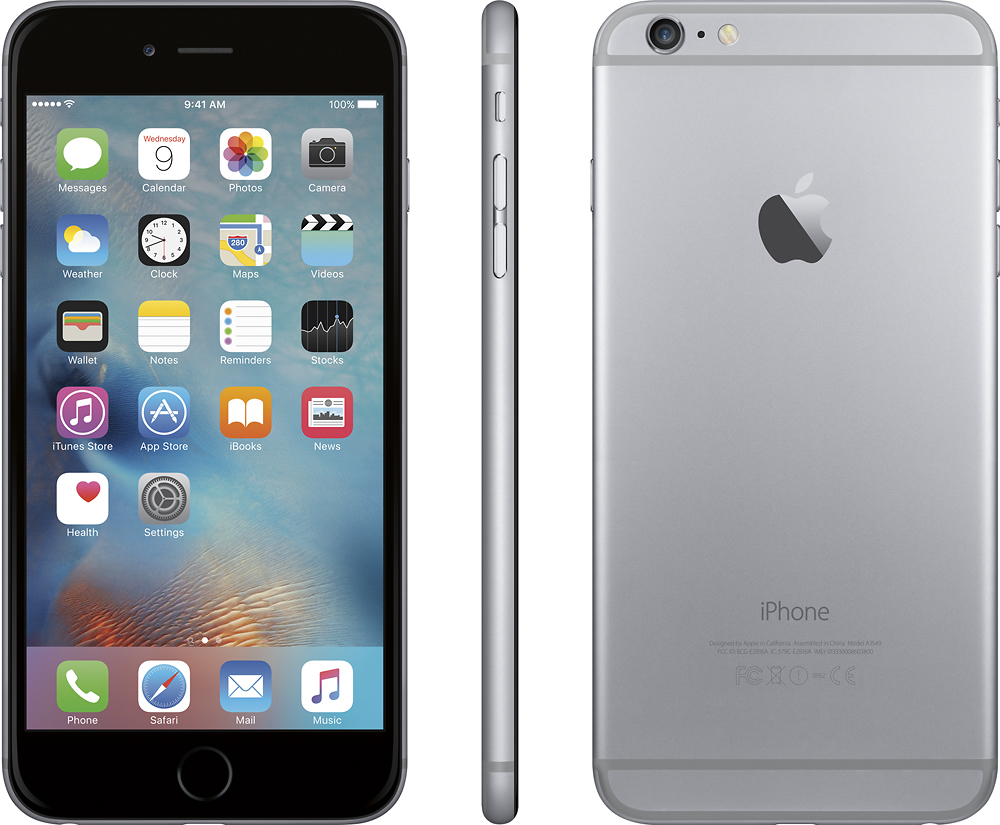 Best Buy: Apple iPhone 6 Plus 16GB Space Gray (AT&T) MGAL2LL/A