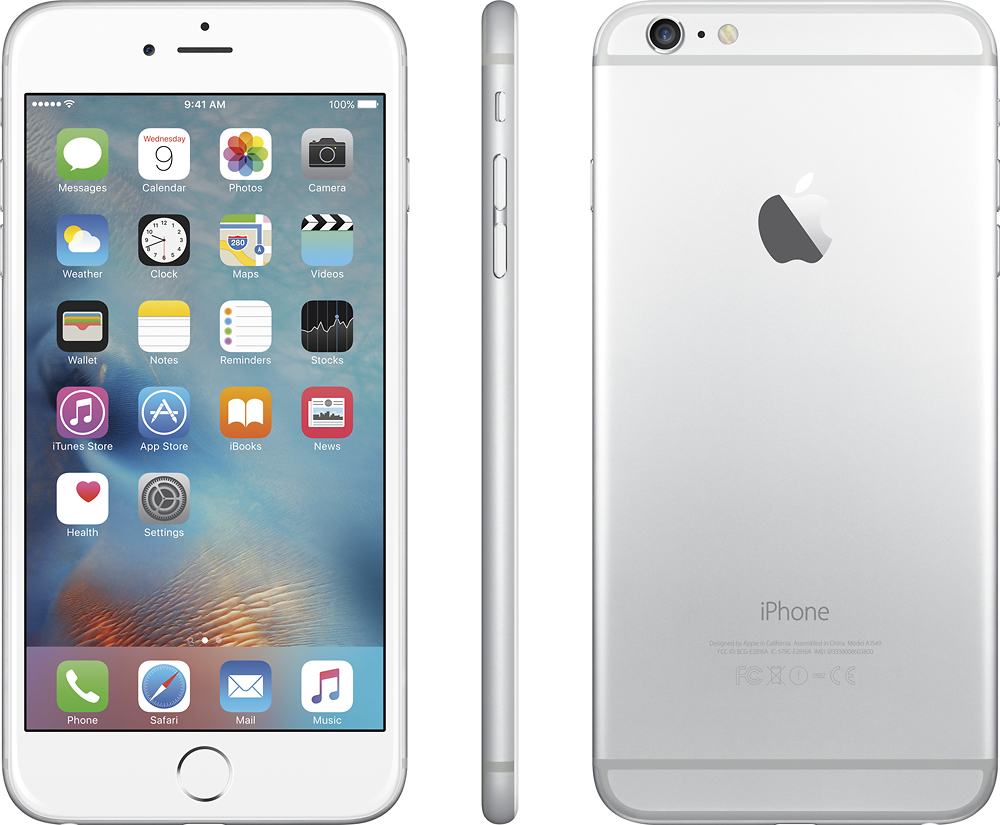 Best Buy: Apple iPhone 6 Plus 16GB Silver (AT&T) MGAM2LL/A