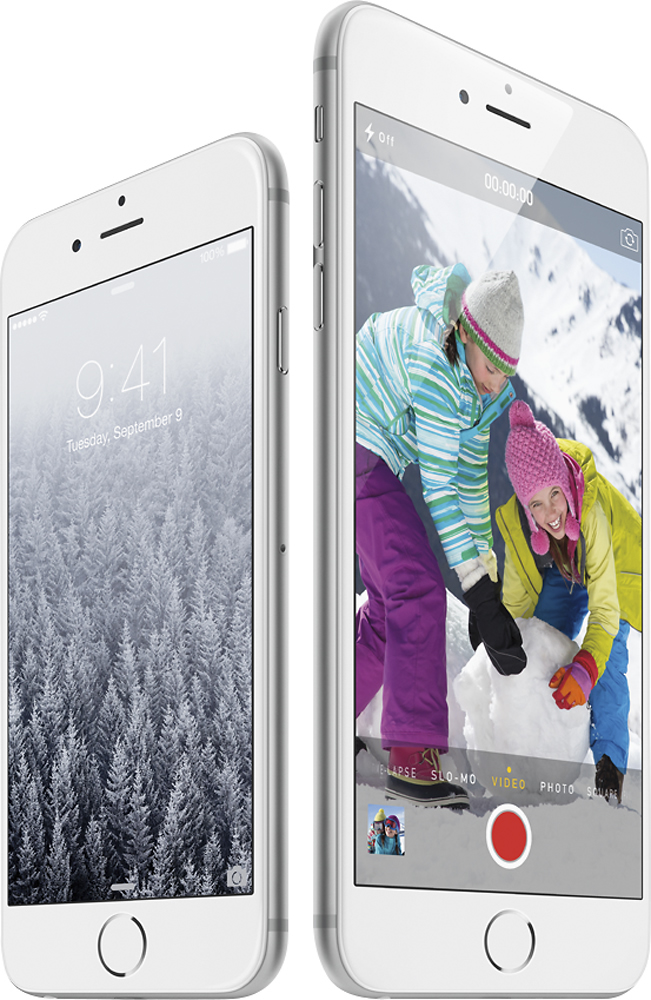 Best Buy: Apple iPhone 6 Plus 64GB Silver MGAV2LL/A