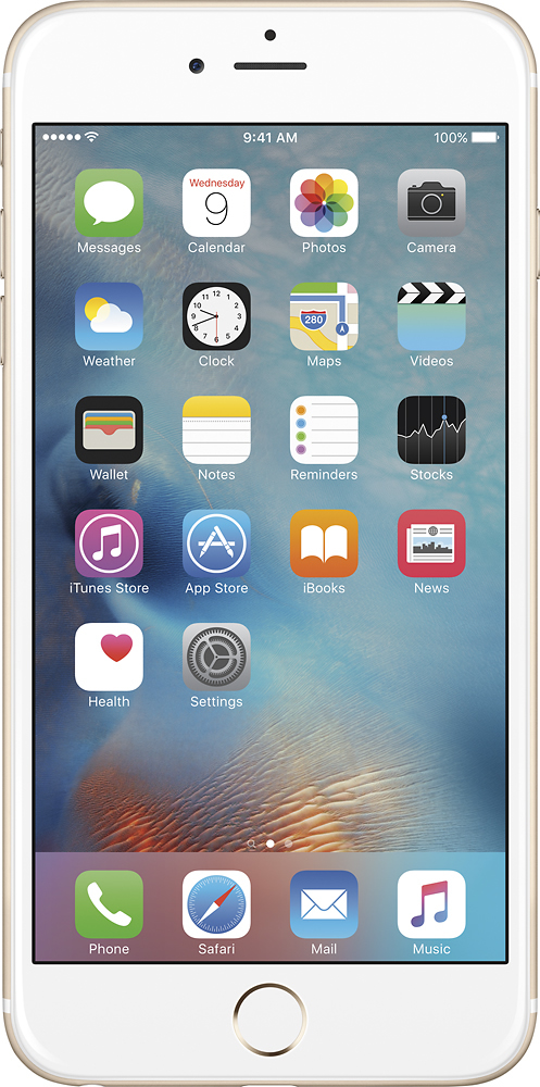 Apple iPhone 6 Plus 64GB Gold MGAW2LL/A - Best Buy
