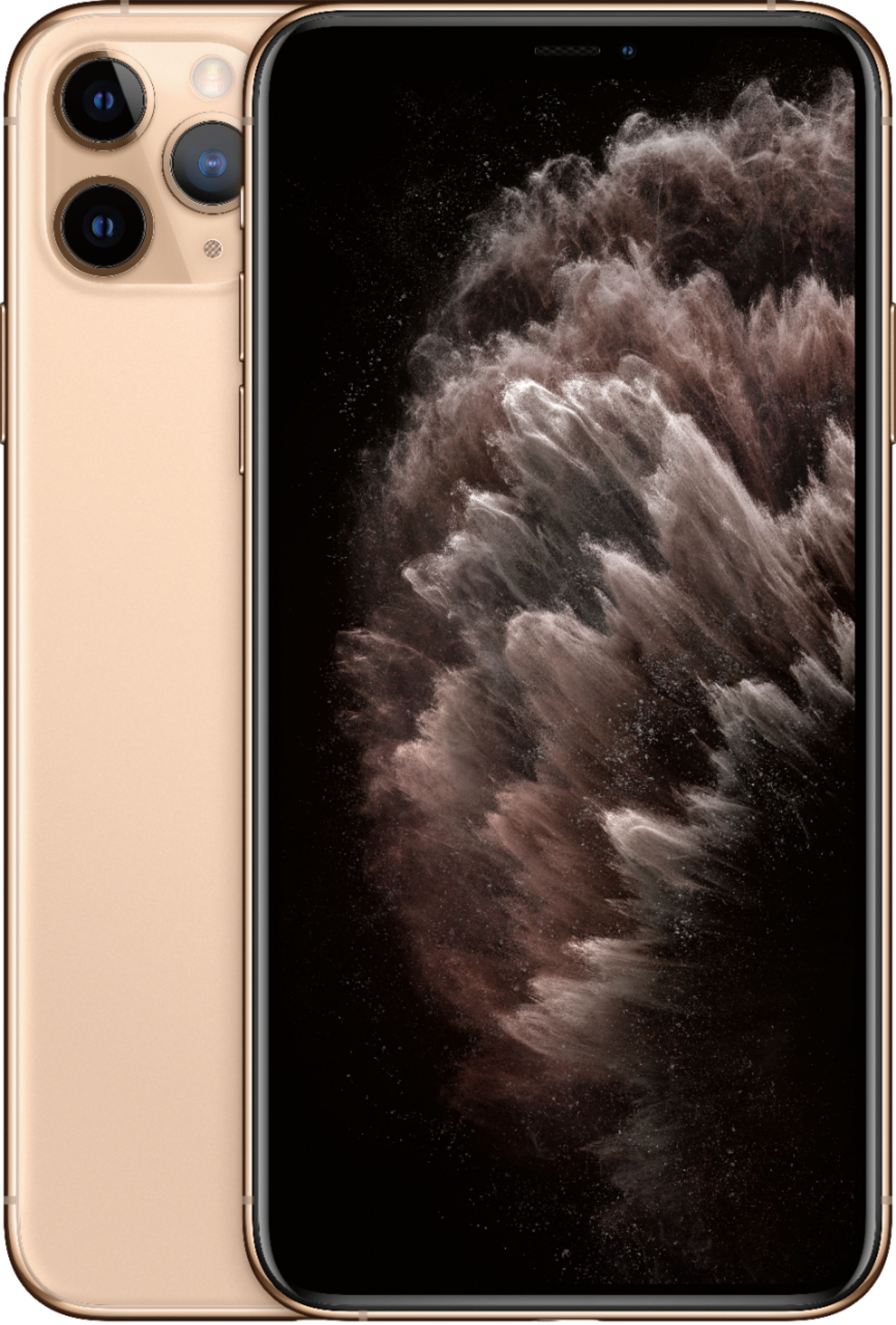 Apple Iphone 11 Pro Max 256gb Gold Unlocked Mwgm2ll A Best Buy