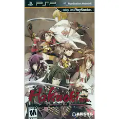 PSP PlayStation.Network Only On PlayStation. Hakuoki 01D Warriors of the Shinsengumi MATURE 17+ M GAKSYS GAMES CONTENT RATED BY THE ESRB