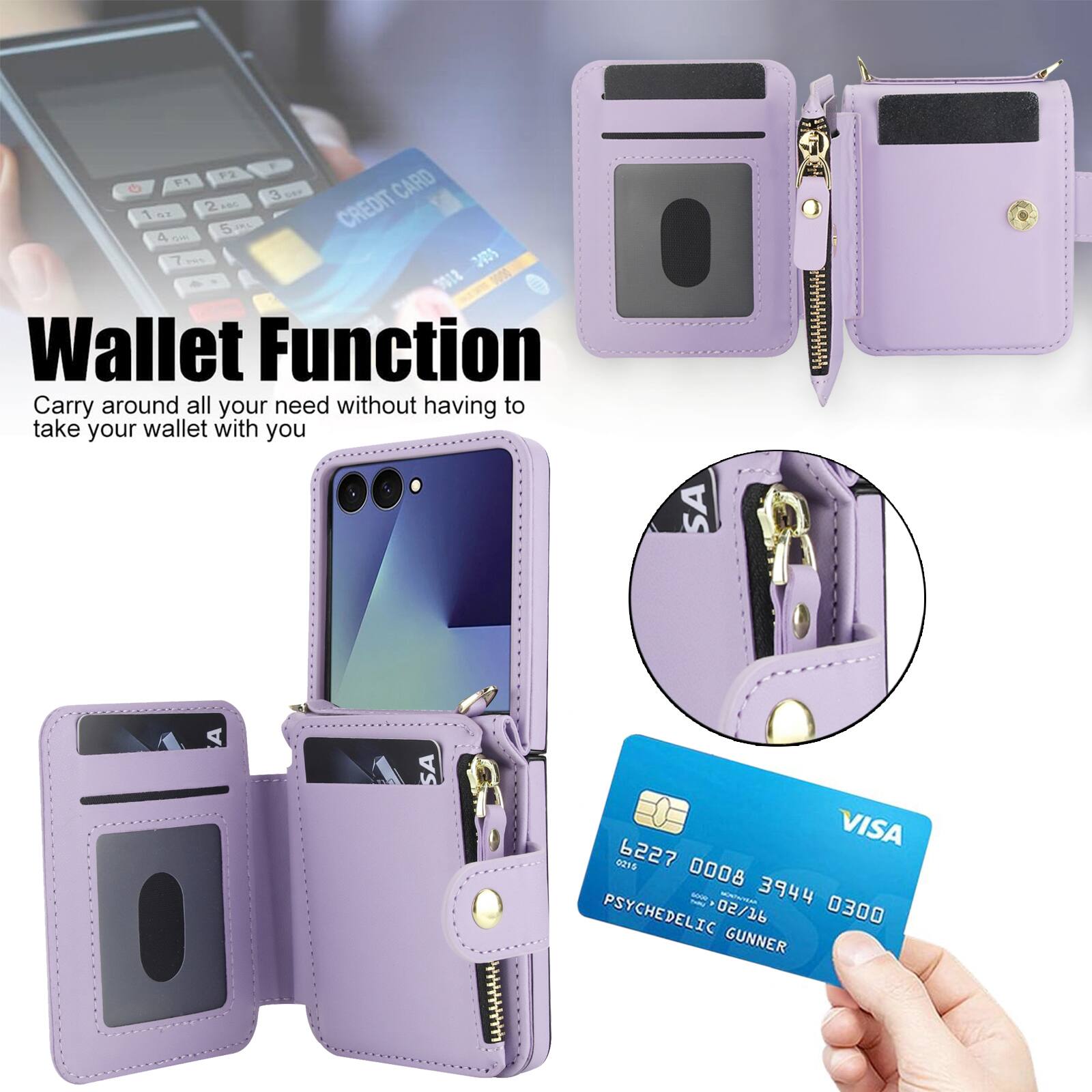 F2 F1 CARD 3 2 384 CREDIT 1 oz 5 SAL 4 GM 7 3935 Wallet Function Carry around all your need without having to take your wallet with you

6227 VISA 0215 8000 solk 05\JP 3944 0300 PSYCHEDELIC GUNNER
