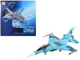 Hobby Master - Lockheed F-16B Fighting Falcon Top Gun 90th Anniversary Naval Aviation NSAWC United States Navy Air Power Series 1/72 - Blue