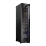 Ivation - 18 Bottle Compressor Wine Refrigerator, Narrow Wine Cooler with Lock - Black