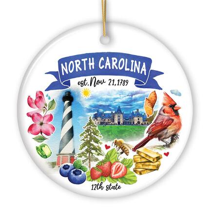 NORTH CAROLINA
est. Nov 21, 1789
12th state