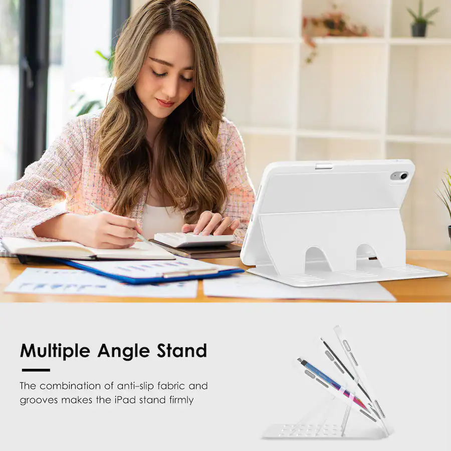 M4 Comp Interior VIKESI Magnetic Case for iPad (A16) 11th Gen 11